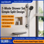 Hotel Project High-Pressure Anti-Backflow Shower Set