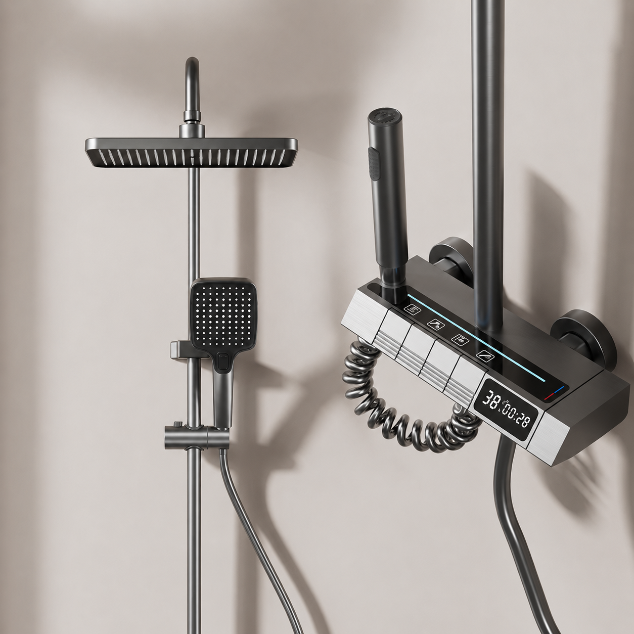 1 Digital Home & Hotel Shower Set - Image 1
