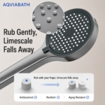 High-Pressure Gunmetal Hand Shower - Image 2