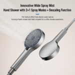 All-Aluminum Split Hot & Cold Hand Shower Set - Image 3