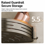Luxury Suction Cup Corner Shower Basket - Image 2