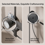 Aluminum Alloy Home & Hotel Shower Set - Image 2