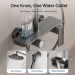Aluminum Alloy Home & Hotel Shower Set - Image 3