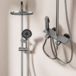 Gunmetal 4-Mode High-Pressure Shower Set