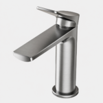Gunmetal Hot & Cold Single-Hole Basin Faucet - Image 5