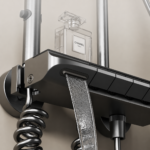 Gray Square Concealed Hand Shower Set - Image 4