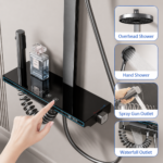 Smart Digital Space Aluminum Air-Boost Shower System - Image 2