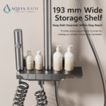 Hotel Project Aluminum Alloy Piano Key Shower System - Image 3