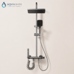 Hotel Project Aluminum Alloy Piano Key Shower System - Image 5
